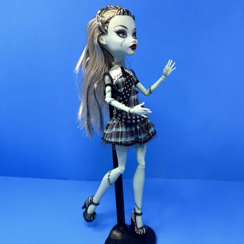 Monster High Frankie Stein 2008 First Wave‎ Gold Elastics Original Ghouls Rare
